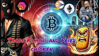 Tacos KimChi and Fried Chicken @MrAngryTwinkie