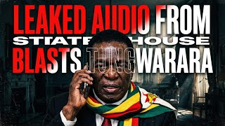 Leaked Audio From State House Zimbabwe Blasts and Exposes Tungwarara Left Right and Centre 🤯🤯😱🤫