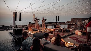 Duo Violins | Live Music Event at Pacman Restaurant, Andronis Arcadia