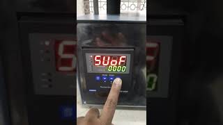 PID Setting of 9990 process controller