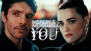 Merlin & Morgana; you you (modern au)
