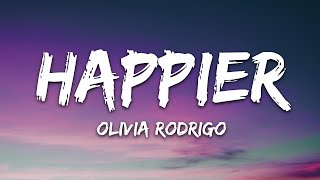Playlist |  Olivia Rodrigo - happier (Lyrics)  | Vibe Song