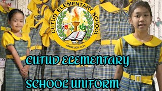dress style school uniform || Cutud elementary school uniform || #diy  #schooluniform #sewing
