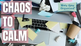 Get Out of your Own Way - Stop Overthinking, Ditch Procrastination: Get Organized & Unstuck