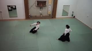 Malory Graham  (teacher )- uke: Morgan Thornley -ryotetori kaitenage