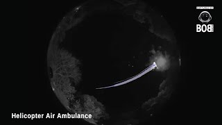 BOB Tracking Helicopter Air Ambulance