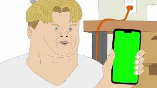Preston "like, it jumped two million views in just a couple of hours" Haha, You Clowns green screen