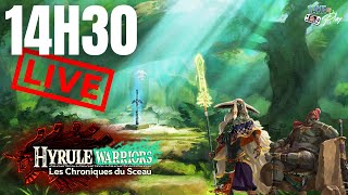 100% Switch 2 Hyrule Warriors les Chroniques du sceau Gameplay LIve
