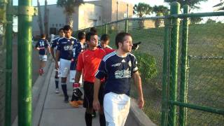 The Grandes pre-game vs Baton Rouge
