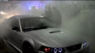 Cops crashes the party