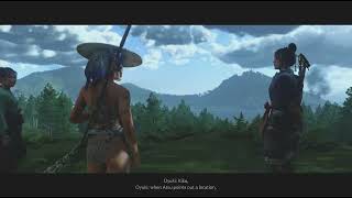 Ghost of Yōtei - Atsu ze half nekkid in the end game (Spoilers)