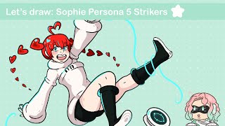 Sophie (Persona 5 Strikers) [Drawing Process]❤🤖