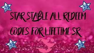 Star Stable codes for lifetime star riders