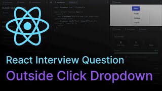 Outside Click Dropdown - React Coding Interview Question