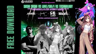 SUSHI SUSHI vs LOVESHII vs Technology (MYKRIS x KizunaAI x C.E.T.D. x #kzn Ultra Japan Mashup)