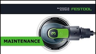 How to replace o rings | COMPRESSED AIR SANDERS LEX AND LRS SERIES - Festool
