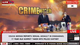 A  22-year-old woman of Couva reported being sexually assaulted during an incident on Sat, Feb 7