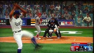 MLB The Show: Los Angeles Dodgers vs St. Louis Cardinals (S2 G14)