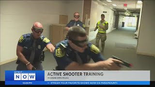 A Look Into Michigan State Police’s Active School Shooter Training