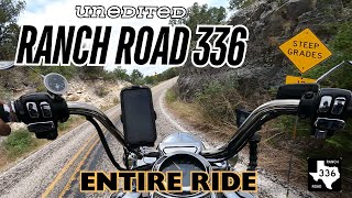 🏍️💨 "RANCH ROAD 336" of the Three Twisted Sisters | Full Unedited Motorcycle Ride