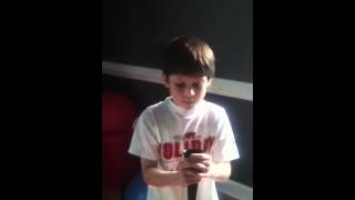 Colton singing what Makes You Beautiful