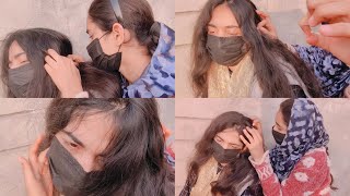Samavia fairy did aqsa hair checking