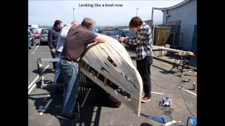 Currach Building Ballycastle 2013
