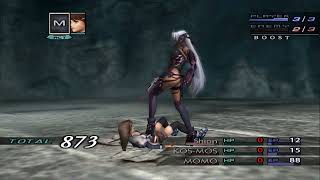 [Ryona] Xenosaga 3 - T-elos shoots at Shion and tramples her