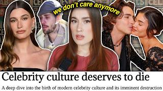 THE DEATH OF CELEBRITY CULTURE...