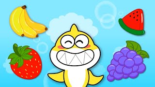 Baby Shark Eats All The Vegetables + More Songs | 2D Billions Video Kids Song
