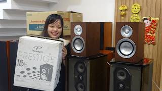đập hộp loa hi end gần 2000usd giờ bán chỉ  17tr Paradigm prestige 15b