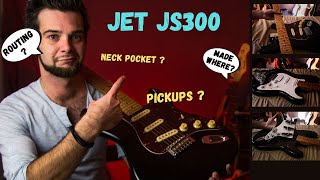 A look INSIDE the JET Guitars JS300 | Any surprises ?