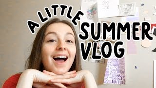 graphic design work and that one disney song i love • a summer vlog