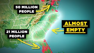 Why The US Southeast Coast is Absurdly Empty