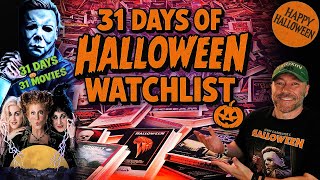 31 Days of Halloween Horror Movies 🎃 The ULTIMATE Watchlist