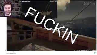 Jacksepticeye's Sea of Thieves "CAPTAIN! LOOK!" funny reaction