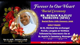 12-01-2026 | CAPUCHIN TV LIVE | CELERATING LIFE WELL LIVED | SR. SUSAN KAJUJU THIRUINE (SFIC)