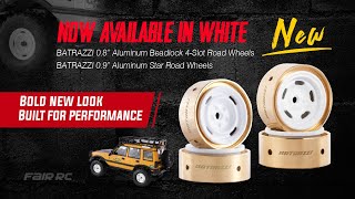 Batrazzi 0.8” & 0.9” Aluminum Wheels White
