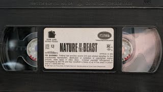 Nature of the Beast VHS Pre-Show