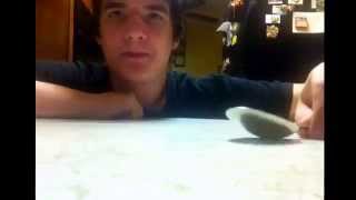 Me doing the cinnamon challenge