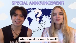 SPECIAL ANNOUNCEMENT! | What’s next for our channel? ✈️🤔
