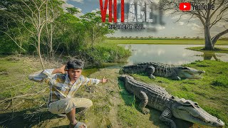 😱 Aaj  Ham Lok Dekhne Bale  Hai CROCODILE 🐊 FROM VILLAGE 😳
