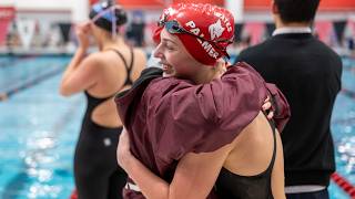 Sarah Palmer wins the NESCAC title in the 200-yard breaststroke!