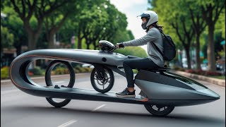 Futuristic Personal Vehicles You Won’t Believe Exist.