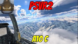 War Thunder SIM -  A10C - Using The HMD With The PSVR2