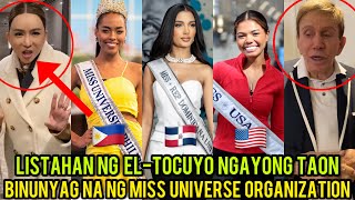 Mga Posibleng ma EL TOCUYO Ngayong Taon sa Miss Universe 2024 Binunyag na | Chelsea Manalo Safe ba?