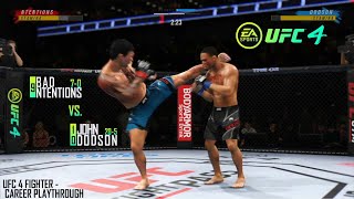 UFC 4 - Top 10 - We take on # 10 Ranked John Dodson, we CLIMBING FAST!