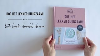 Mijn boek 'Doe het lekker duurzaam!' doorbladeren