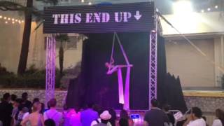 Aerial arts at LA county fair