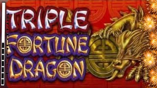 Triple Fortune Dragon LIGHTS UP with the Legendary Fireworks Coin Show 🎰🐉